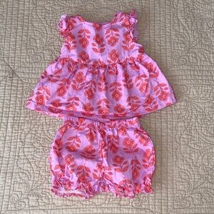 Pink Floral baby Set - Carter’s